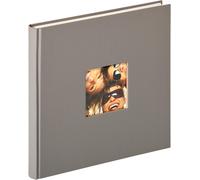 Maa-Walther Album Photo Design Gris 26 X 25 Cm Avec Découpe De Couverture, Fun Fa-205-X