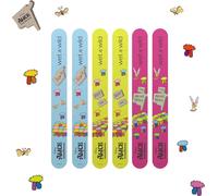 Maa-Wet N Wild Alicia Dans Le Pays Des Merveilles 'where Am I?', Set De 6 Limes À Ongles Colorées, Soin Des Ongles Polyvalent Pour Une Forme Parfaite Et Pour Nettoyer Les Bords