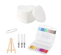 Maagic Puffy Paint Kit de peinture texturée avec activation magique de l'eau, stylos bouffants avec feuilles de toile, fournitures d'art pour l'artisanat des et le dessin de projets