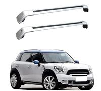 MAAIQTIND Barres de Toit, pour Mini Cooper Countryman R60 2011-2016 Galerie de Toit Évolutif Barres Transversales Auto Accessoires,Silver