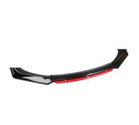 MAAIQTIND Pare-Chocs Avant, pour Alfa Romeo Stelvio 2017-2022 Spoiler Avant Voiture Anti-Collision ABS Auto Becquets Avant Accessoires,Black Red