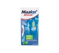 Maalox reflux suspension buvable 12 sachets goût menthe sans sucre