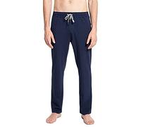 MaaMgic Pantalon de Yoga Homme Elastique Pantalon Décontracté Respirant Pantalon de Pyjama dans Salle de Gym,Bleu Foncé,S