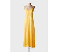 ma'an robes femme de couleur jaune 36