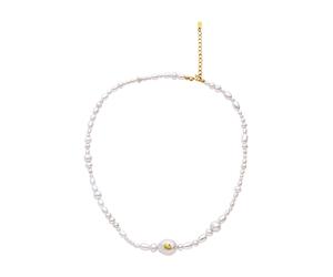 Maanesten Chaîne 'MAGGIE' or / blanc perle, Taille One Size