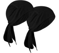 Maas-2 Pcs Casquette De Cyclisme Sous Casque, Sports Bandana Casquette, Bonnet D'été Bonnet De Vélo, Doublure De Casque, Bonnet De Crâne Chapeau Doublures Été, Pour Cyclisme Course Moto Course À Pied