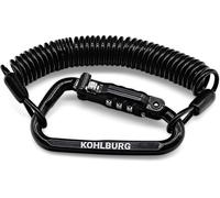 Maas-Antivol À Code De Poche Ultra Long 180 Cm - Cadenas De 3 Mm D¿Épaisseur Pour Poussettes, Casques, Snowboards & Skis