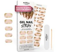 Maas-Autocollants Auto-Adhésifs Pour Ongles En Gel Semi-Durci, Lampe Uv/Led Requise, 20 Enveloppes De Vernis À Ongles En Gel, Autocollants Pour Nail Art - When In Rome