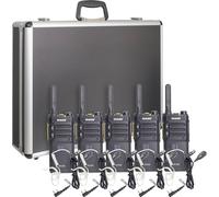 MAAS Elektronik Team-Set PT-375 KEP-24-VK 150111 Talkie-walkie PMR jeu de 5