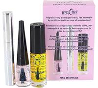 Maas-Herome 3-En-1 Nail Essentials Kit (Rose) - Travel Set - Soin Réparateur Pour Les Ongles Cassés Après Des Faux-Ongles- Huile Pour Ongles Abîmés, Sérum Pour Cuticules Et Durcisseur