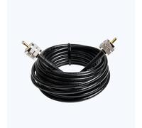 Maas PL Câble de raccordement Messi & Paoloni Airborne 5-7 m - Fiche PL des deux côtés - Câble d'antenne à faible perte - Câble jusqu'à max. 6 GHz - Double blindage - Conducteur intérieur massif