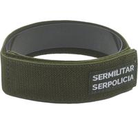 Maas-Tenez Les Jambes De Ceinture Élastique Pour Attacher Le Pantalon Militaire, Police, Randonneur, Trekking, Travail, Bande Élastique Avec Velcro Pour Attraper Le Pantalon, Noir, Vert Militaire, Co