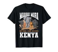 Maasai Mara Kenya Wildlife Kenya Big 5 Safari Afrique de l'Est T-Shirt