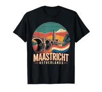 Maastricht Pays-Bas Souvenir de Voyage Scène vive T-Shirt