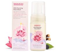 Maate Natural Kids Nettoyant moussant pour le visage | Nettoie et purifie la peau du visage | Enrichi en lotus sacré et mûrier | Sans savon | PH équilibré | Testé dermatologiquement | 3 ans et plus