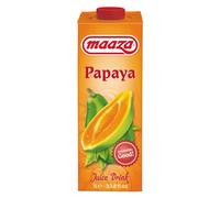 MAAZA Boisson à la Papaye Tetra Pak - 12 x 1 L