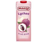 Maaza Lychee Fruit Drink, jus de fruit de litchi à savourer, 6x1l