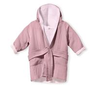 Mababu Peignoir Bébé 1-6 ans | Robe de Chambre Enfant I Mousseline Bio GOTS 4 Couche | Peignoir de Bain Ultra-Doux | Lavable 40°C I Cape de bain bebe I Peignoir de bain enfant I Serviette de bain bebe