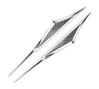 MABEIBEI Auto Emblèmes Sticker pour Seat Leon 1.2 TSI 2010-2025, 3D de Rechange Logo Body Stickers Insigne Autocollant Decal Décoration Voiture Styling Accessoires,E