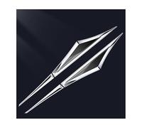 MABEIBEI Auto Emblèmes Sticker pour Skoda Roomster 2010-2015, 3D de Rechange Logo Body Stickers Insigne Autocollant Decal Décoration Voiture Styling Accessoires,B