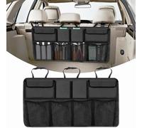 MABEINIU Organiseur de Coffre pour Jeep Grand Cherokee 2011-2016, Multipurpose Organisateur Coffre Voiture Rangement Coffre Voiture BoîTe Stockage Voiture