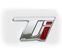 MABEIYE Emblème Badge Autocollant pour Alfa Romeo Stelvio, Autocollant de Logo de Voiture 3D de Remplacement Métal Signes Badge Emblème pour Tuning,J