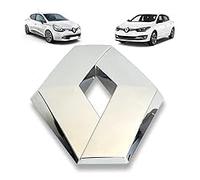 MABEIYE Emblème Badge Autocollant pour Clio/Captur/Megane, Autocollant de Logo de Voiture 3D de Remplacement Métal Signes Badge Emblème pour Tuning