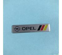 MABEIYE Emblème Badge Autocollant pour Opel, Autocollant de Logo de Voiture 3D de Remplacement Métal Signes Badge Emblème pour Tuning,B