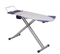 Mabel Home Extra Large Table à Repasser Pro avec la système d'aile d'épaule Pliable, 8 fonctionnalité, Housse supplémentaire Gris