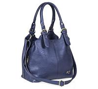 Mabel London Sac à bandoulière pour femme - Sac à main à bandoulière léger en similicuir - Sac à main végétalien pour tous les jours avec compartiments zippés - Idéal pour le travail, les voyages et