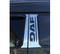 Mabi Automotive Parts Lot de 4 garnitures chromées pour pilier de porte DAF XF 95-105