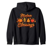 Mabon Blessings Second Harvest Équinoxe d'automne païen Sweat à Capuche
