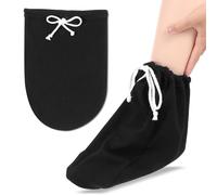 Mabor Housse de chaussettes en fonte pour pied, couvre-orteils en fonte réglable avec cordon de serrage protecteur sous la cheville, lavable pour homme et femme
