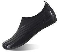 Mabove Chaussures Aqua, sandales pour la plage, piscine pour Hommes 12.5 / 13 UK noir Lxy