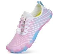 Mabove Chaussures aquatiques pour homme et femme - Chaussures de plage - Chaussures pieds nus - Chaussures de natation - Chaussures aquatiques - Chaussures de surf pour les sports nautiques, B Rose