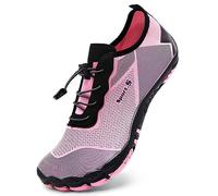 Mabove Chaussures de Aquatiques pour Femmes Chaussures de Nager Chaussures de Plage et d'eau(1924 Rose,37 EU)