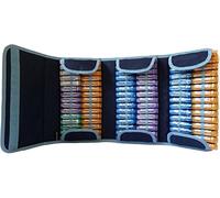 MABOX DIABETE Pochette Rangement HOMEOPATHIE pour 90 Tubes Unités - Bleu Rectangulaire, Nylon