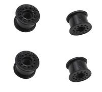 MABSSI 4 Pi¨¨Ces Levier de Changement de Vitesse Cable Portable Joint en Plastique Noir 4S6P7412AA pour Ford Fiesta Focus