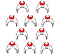 MABSSI Bouchons de Bouteille en Verre Swing Top Bouchon de Bouteille de BièRe à Rabat pour Bouteille de BièRe de Style, Bouteilles de Soda, 10 PièCes SéRies