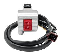Mabutingti Commodo Guidon Droite pour Honda Shadow 600 VT600 VT600C / VT600CD VLX 1999-2007 Interrupteur Commutateur Start run off 35013-KW9-921 35013-KW9-920