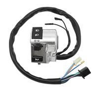 Mabutingti Interrupteur de guidon gauche pour Honda Shadow ACE 750 VT750C / VT750CD 1998-2003 Commodo Commutateur Clignotant Avertisseur Phares