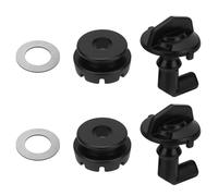 Mabutingti Kit de loquets de capot avec œillets et rondelles compatible avec Polaris RZR 570 800 900 2008-2022 7081500 2 Pièces