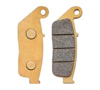 Mabutingti Plaquettes de Frein Avant Semi-Metallic-Pro Convient pour Honda Shadow VLX 600 VT600 1994-2007 06455-MW3-415 06455-MW3-406 06455-MW3-405