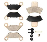 Mabutingti Plaquettes et bottes de frein avant et arrière frittées pour Polaris Sportsman Magnum Trail Boss Trail Blazer Scrambler Xplorer Xpedition 500 425 400 335 330 325 250