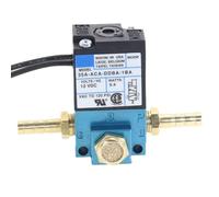 MAC 3 Port Electronic Boost Control Solenoid Valve DC12V 35A-ACA-DDBA-1BA With 6MM Tube Fittings Brass(Copper joint 6mm)