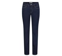 MAC Angela - Jeans - Droit - Femme - Bleu (Dark Rinsewash D801) - W46/ L34 (Taille fabricant: 46/34)