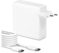 Mac Book Pro Charger - 100W USB C Charger for Mac Book Pro 16, 15, 14, 13 Inch, Mac Book Air 15 13 Inch, iPad Pro and All Type C Devices, 6.6ft C to C Cable Included