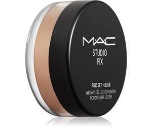 MAC Cosmetics Studio Fix Pro Set + Blur Weightless Loose Powder poudre fixatrice matifiante teinte Dark 6,5 g