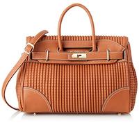 Mac Douglas - Grand Sac à Main Châtain - Le PYLA de la collection BRYAN - Taille S : 40,5 * 26 * 17,5 cm - 2 compartiments à Soufflet - 3 poches intérieure dont une zippée - Bandoulière ajustable