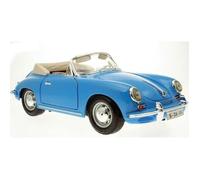 PORSCHE 356 B Cabriolet - 1961 - blue - Bburago 1:18